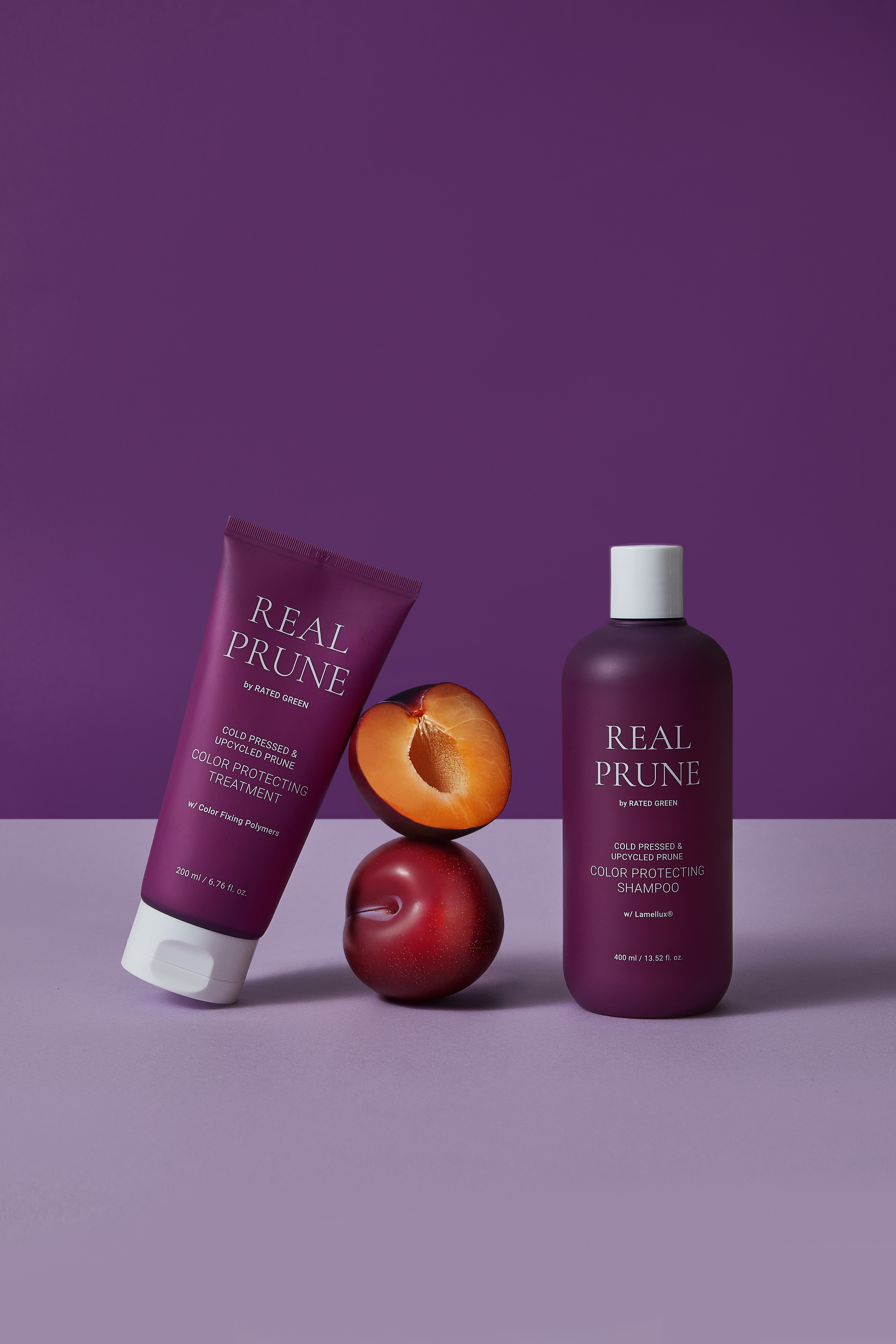Маска-захист для фарбованого волосся з екстрактом сливи Rated Green Real Prune